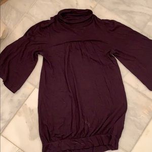 Juicy couture tunic dress eggplant color